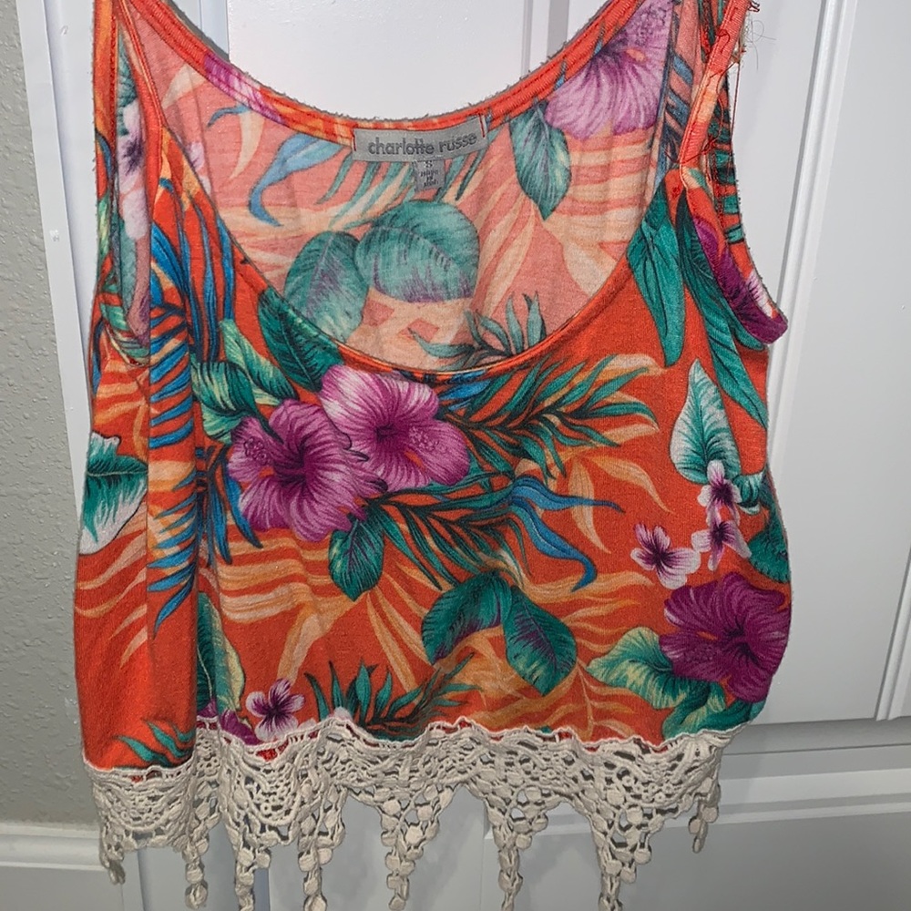 Floral 🌺Crop top